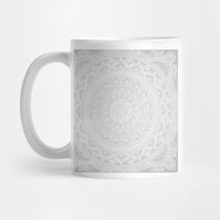 Mandala Soft Gray Mug